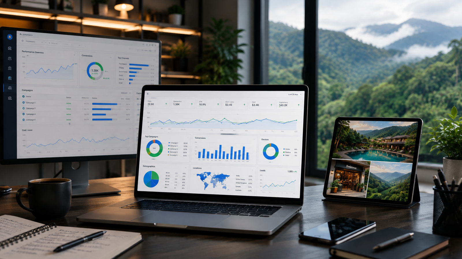 Google Ads and performance marketing strategy for businesses in Wayanad